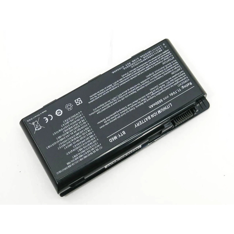 Батарея MSI GX780 GX680 GX680R GX660 GX660R GX660D GX660DX GX660DXR GX780RGX780DX S9N-3496200-M58 S9N-3496200-M57 11.1B