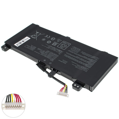 Батарея для ноутбука ASUS C41N1731-1 ROG Strix Scar II GL704GV GL704GM GL704GW 15.4V 4335mAh 66Wh C41N1731 15.4 V 4335 mAh 66 W