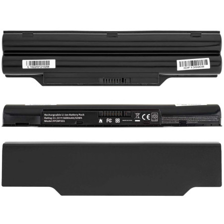 Батарея Fujitsu Lifebook A512 M3311DE A532 M3501DE AH562 VFY A5120M32B5DE M4102GB M55B2RU M55A2CZ M33A2DE 5600mah 11.1B