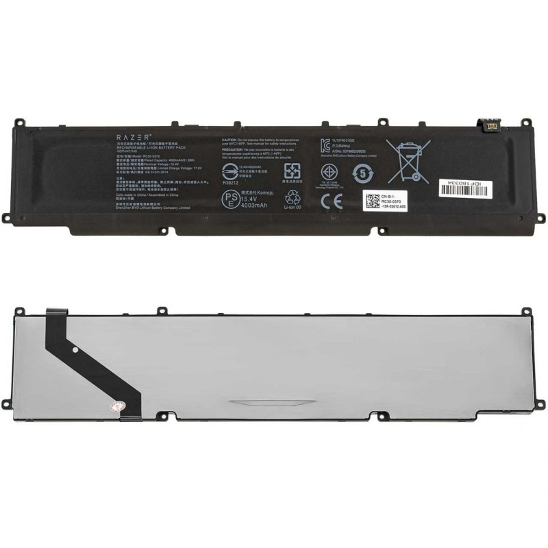 Батарея Razer Blade 14 2022 RC30-0370 RZ09-0427NEM3-R3U1 RZ09-0427EE23-R3U1 RZ09-0370CEA3-R3U1 RZ09-0370 4000mah 15.4B