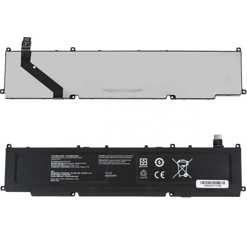 Батарея Razer Blade 14 2022 2021 RC30-0370 RZ09-0370 RZ09-0368 RZ09-0427 RZ09-0427NEA3-R3U1 RZ09-0370BEA3 4000mah 15.4B