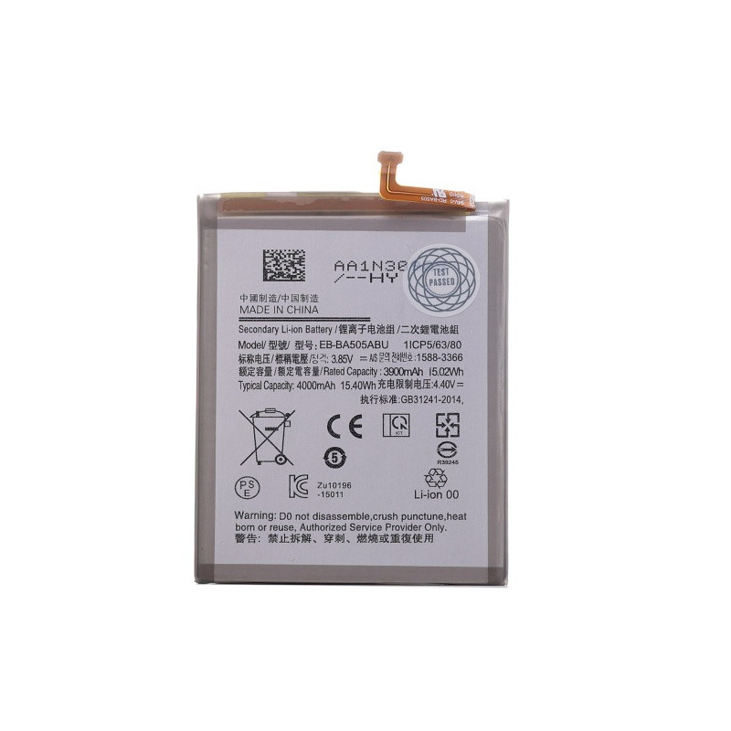 Батарея Samsung EB-BA505ABU Galaxy A50 2019 A505F A30 2019 A305F A30S 2019 A307F M10s M107F 4000mAh