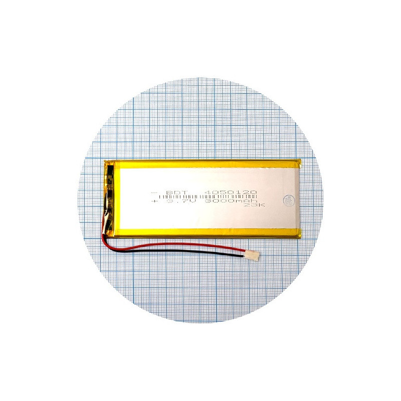 Батарея 119x48x3 мм мм 3000 mAh 3.7V