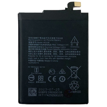 Батарея Nokia 2 HE338 2.1 HE341 4000 mAh TA-1029 TA-1035 Nokia 2.1 TA-1080 TA-1092 TA-1084 TA-1093 TA-1086
