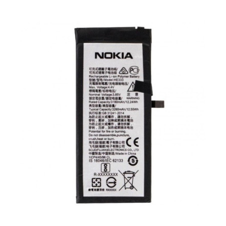 Батарея Nokia 8 Sirocco HE333 TA-1005 3180 3260 mAh