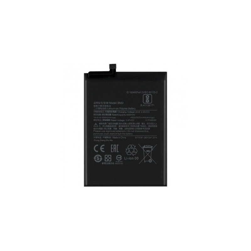 Батарея Xiaomi BN53 Redmi Note 9 Pro Note 9 Pro Max Note 10 Pro 10 Pro Max Poco M2 Pro M2003J6B2G M2003J6B1I 5020 mAh Батарея Xiaomi BN53 Redmi Note 9 Pro Note 9 Pro Max Note 10 Pro 10 Pro Max Poco M2 Pro M2003J6B2G M2003J6B1I 5020 mAh