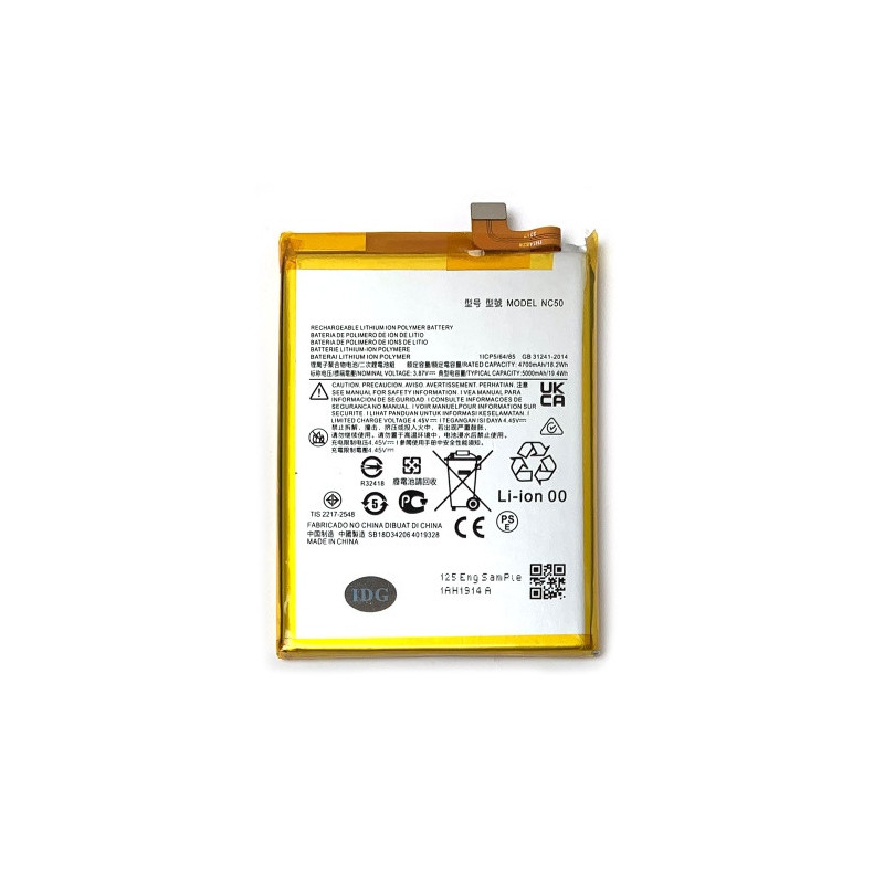 Батарея Motorola NC50 Moto G41 XT2167-2 G32 XT2235-2 5000 mAh