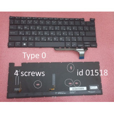 Клавіатура ASUS Zenbook 14 OLED UX3402Z UX3402 S13 X13 UM5302 UM5302T UX3402VA UX3402ZA 9z.nkgbn.52v 9Z.NKGBN.501 nsk-ua74ln_c0