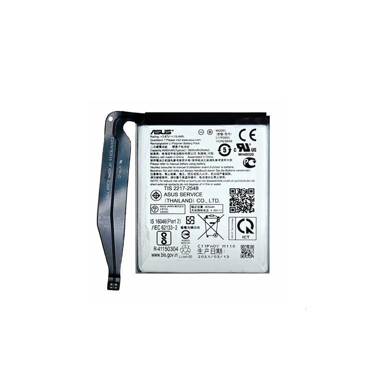 Батарея Asus C11P2003 Zenfone 8 AAA ZS590KS ZS590KS-2A007EU I006D
