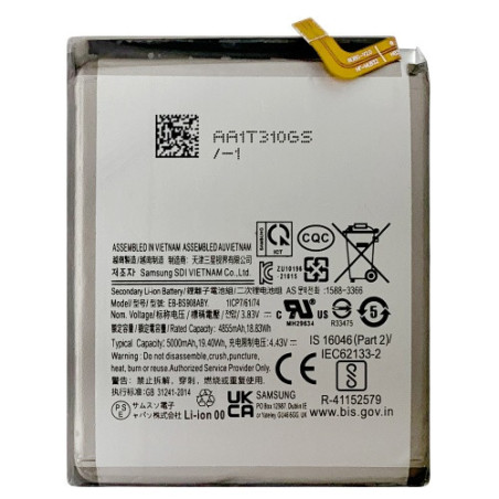 Батарея Samsung EB-BS908ABY Galaxy S22 Ultra 5G SM-S908B SM-S908B DS SM-S908U SM-S908U1 SM-S908W SM-S908N SM-S90 5000mah