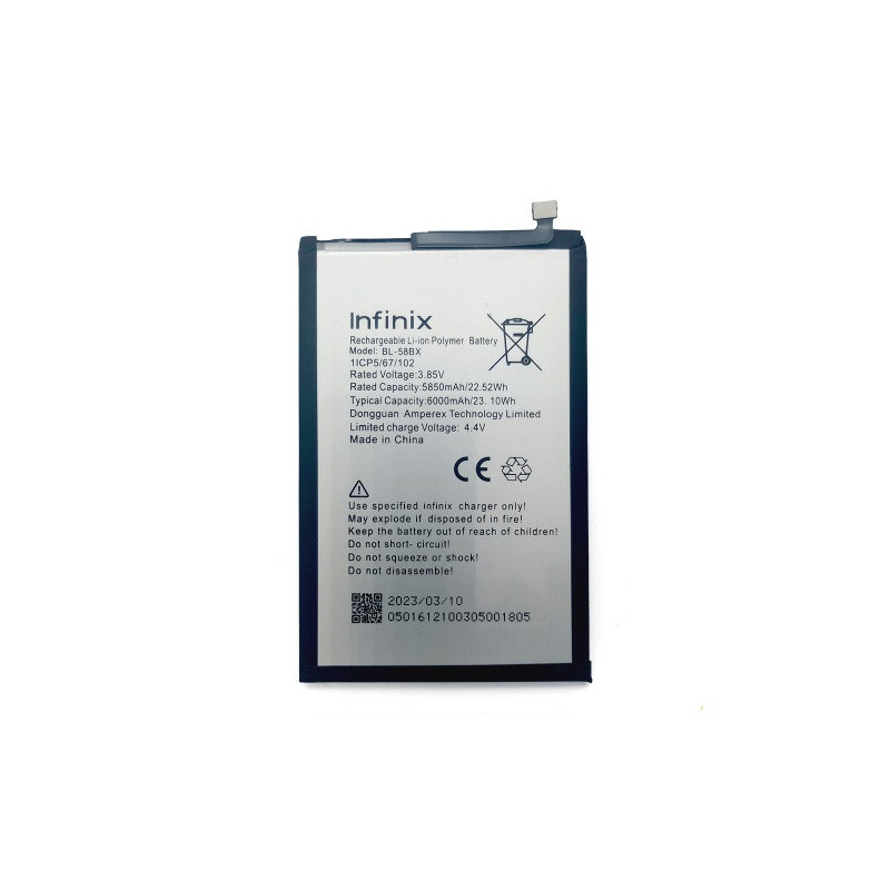 Батарея Infinix BL-58BX Hot 9 X680 X680B X680C 10 X688C X688B 11 12 X6817 X6816C X6816 20 AAA Батарея Infinix BL-58BX Hot 9 X680 X680B X680C 10 X688C X688B 11 12 X6817 X6816C X6816 20 AAA