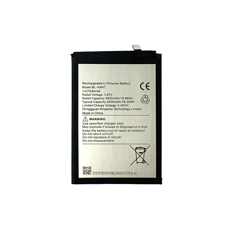 Батарея Tecno BL-49MT Camon 19 Pro CI8 CI8n Camon 19 Pro 5G CI7n 5000 mAh Батарея Tecno BL-49MT Camon 19 Pro CI8 CI8n Camon 19 Pro 5G CI7n 5000 mAh