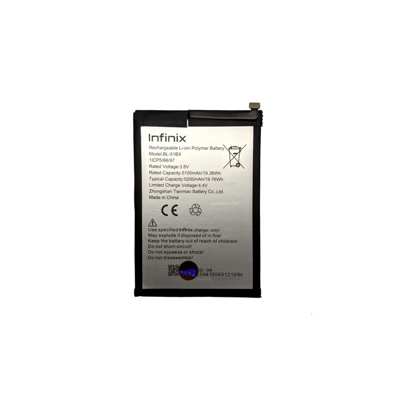 Батарея Infinix BL-51BX Hot 10 11 Infinix Note 8 8i AAA Батарея Infinix BL-51BX Hot 10 11 Infinix Note 8 8i AAA