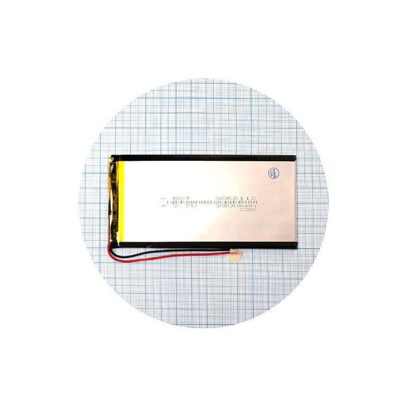 Батарея 12х62х3 мм 3500 mAh 3.7V