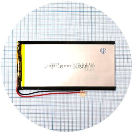 Батарея 12х62х3 мм 3500 mAh 3.7V