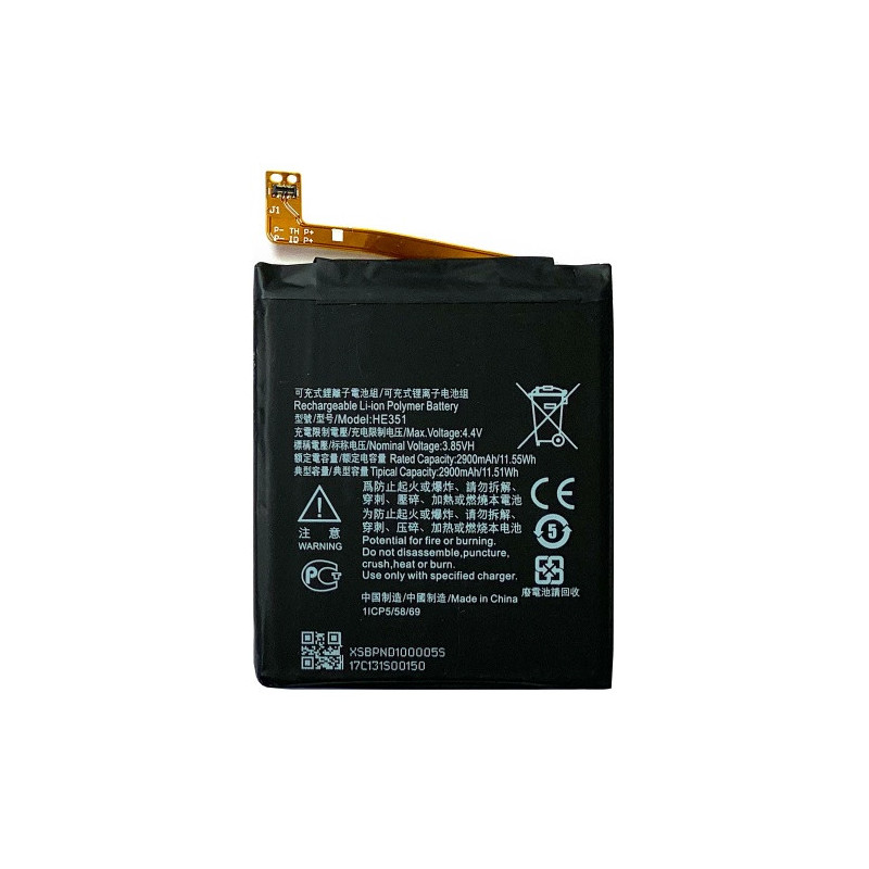 Батарея Nokia 3.1 HE351 AAA TA-1049 TA-1057 TA-1063 TA-1070 TA-1074