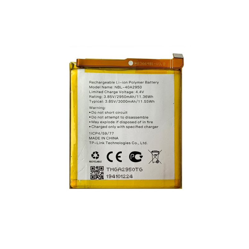 Батарея TP-Link NBL-40A2400 TP804A Neffos Y5s