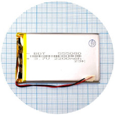 Батарея 85х50х4 мм 2200 mAh 3.7V