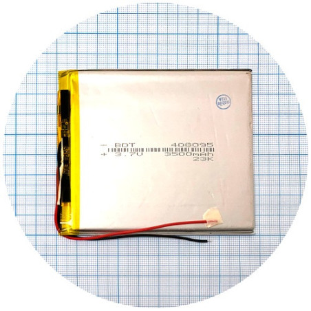 Батарея 96х81х3,5 мм 3500 mAh 3.7V