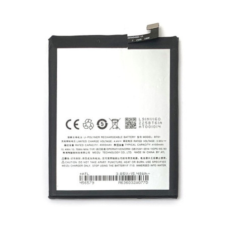 Батарея Meizu BT61 M3 Note L681H 4000 4100 mAh