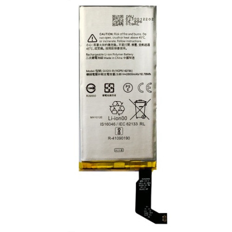 Батарея Google G020I-B Pixel 4 2800 mAh