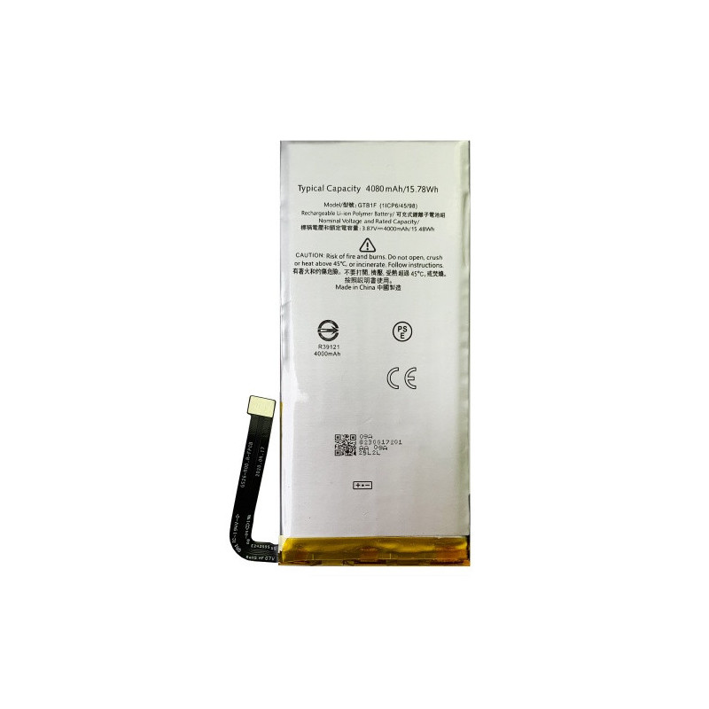 Батарея Google GTB1F Pixel 5 5G 4080 mAh