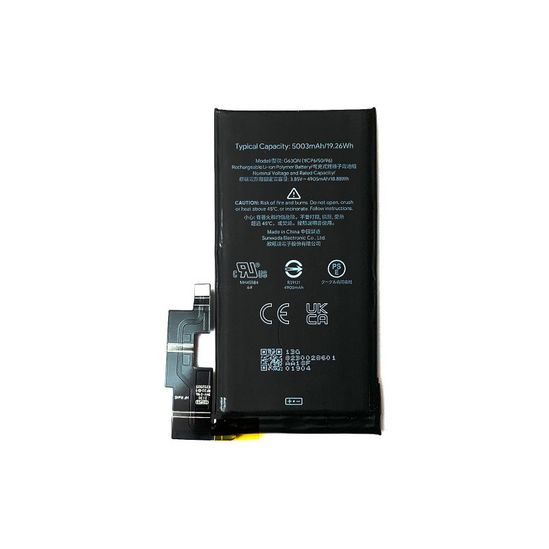 Батарея Google G63QN G8VOU Pixel 6 Pro 5003 mAh