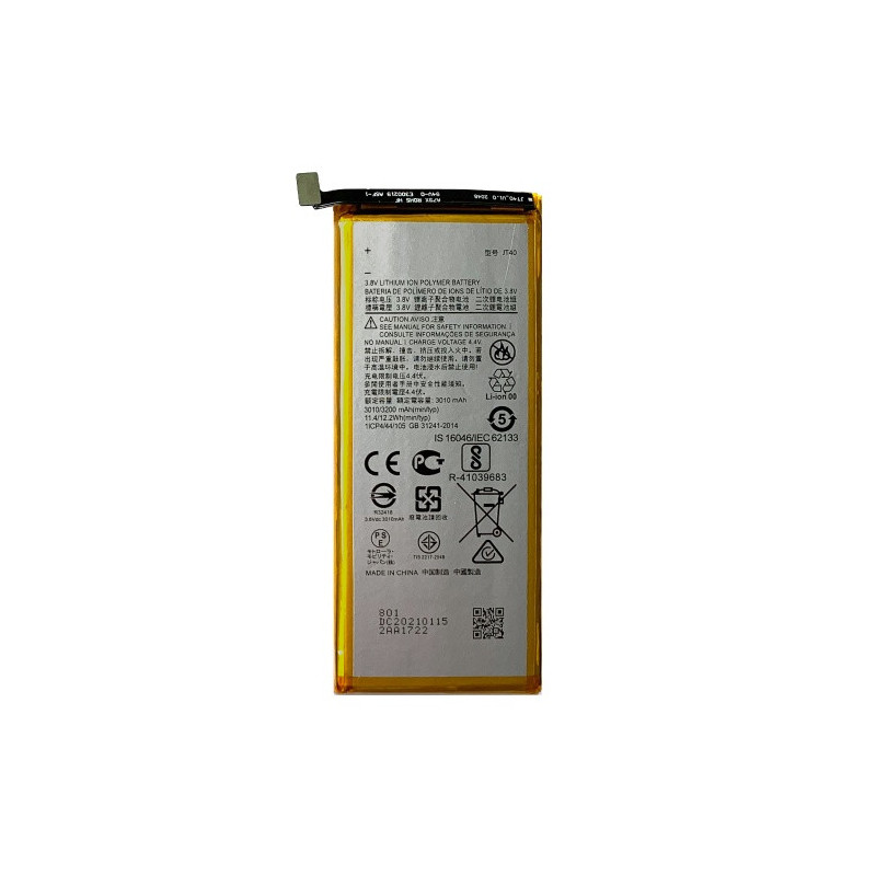 Батарея Motorola JT40 Moto G6 XT1926 Plus XT1926 3000 mAh