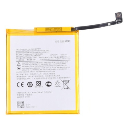 Батарея Motorola KR40 One Action XT2013-1 XT2013-2 XT2013-4 One Vision XT1970-1 XT1970-2 P40 P50 3500 mAh