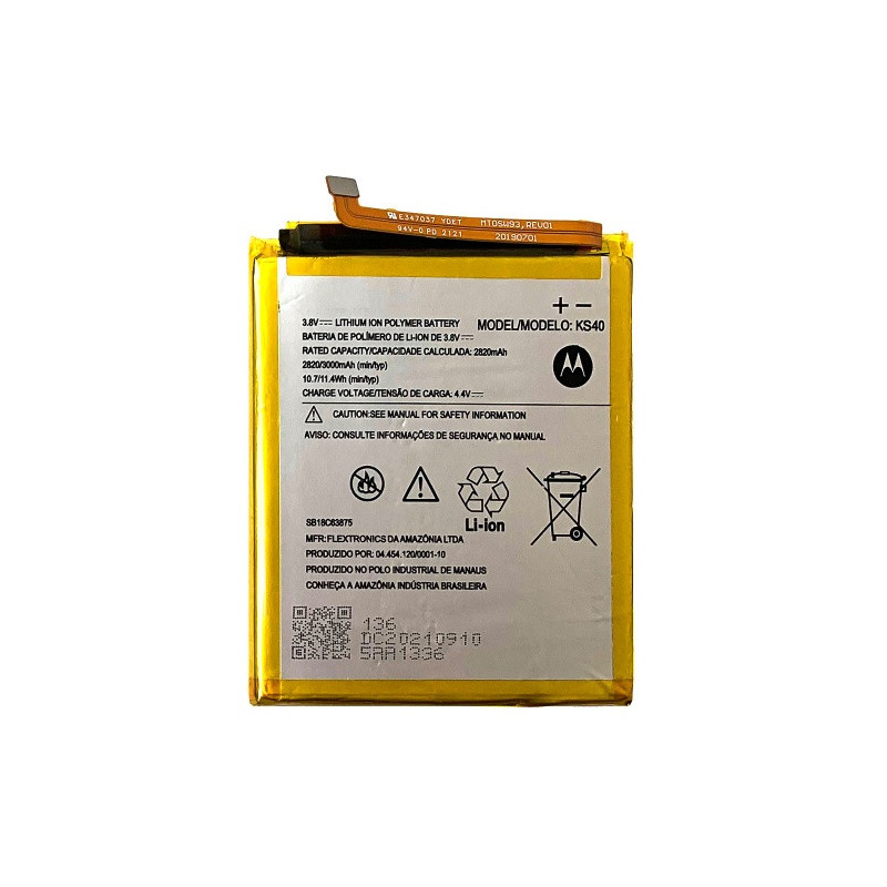 Батарея Motorola KS40 Moto E6i XT2053-5 E6 Play XT2029 3000 mAh