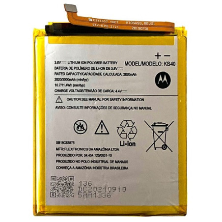 Батарея Motorola KS40 Moto E6i XT2053-5 E6 Play XT2029 3000 mAh