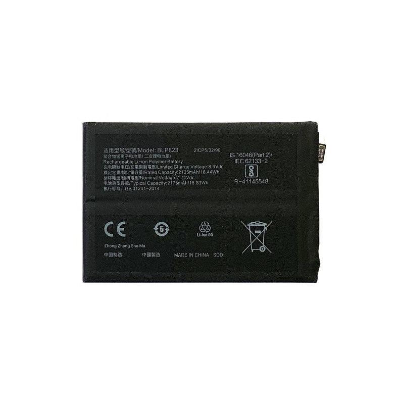 Батарея Oppo BLP823 Reno5 Pro PDSM00 PDST00 CPH2201 6000 mAh