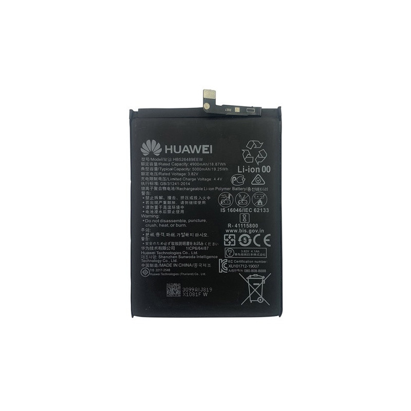 Батарея Huawei HB526489EEW Honor MOA-LX9 MOA-AL00 MOA-TL00 MOA-AL20 Y6P MED-LX9 MED-LX9N Enjoy 10e 5000 mAh