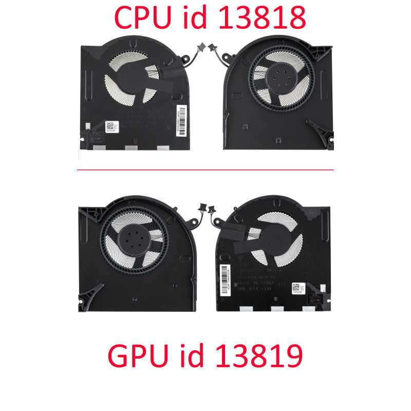 Вентилятор для ноутбука DELL Alienware M17 12 V K13089 DFS240012BK0T DFSCK324162A2K EG50061S1 1C010 C060 DC28000ROSL 0CNV63