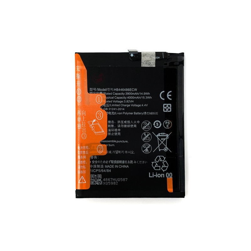 Батарея Huawei HB446486ECW P Smart Z STK-LX1 P Smart Pro Honor 9X 3900 4000 mAh STK-L21 STK-L22 STK-LX3