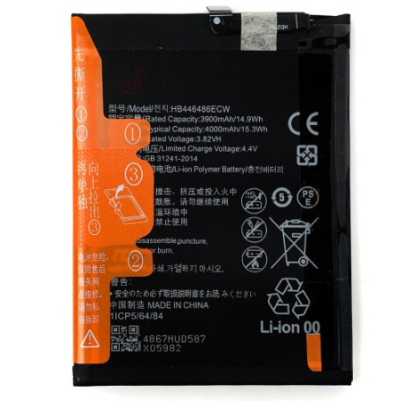 Батарея Huawei HB446486ECW P Smart Z STK-LX1 P Smart Pro Honor 9X 3900 4000 mAh STK-L21 STK-L22 STK-LX3
