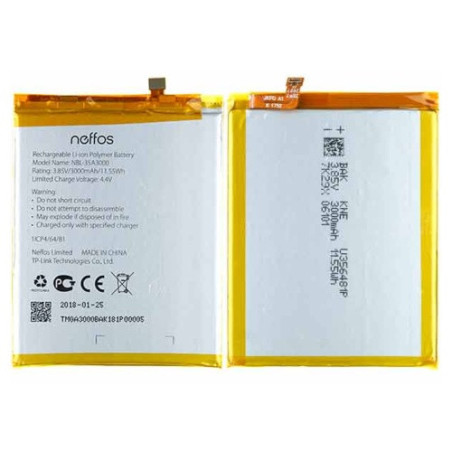 Батарея TP-Link NBL-35A3000 Neffos X1 Max 3000 mAh