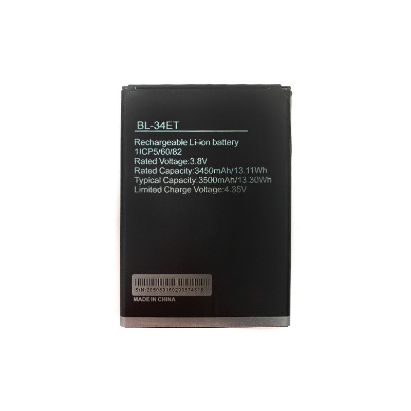 Батарея Tecno BL-34ET POP 3 BB2 3450 mAh Батарея Tecno BL-34ET POP 3 BB2 3450 mAh