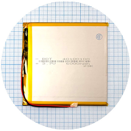 Батарея 108х103х3 мм 6000 mAh 3.7V
