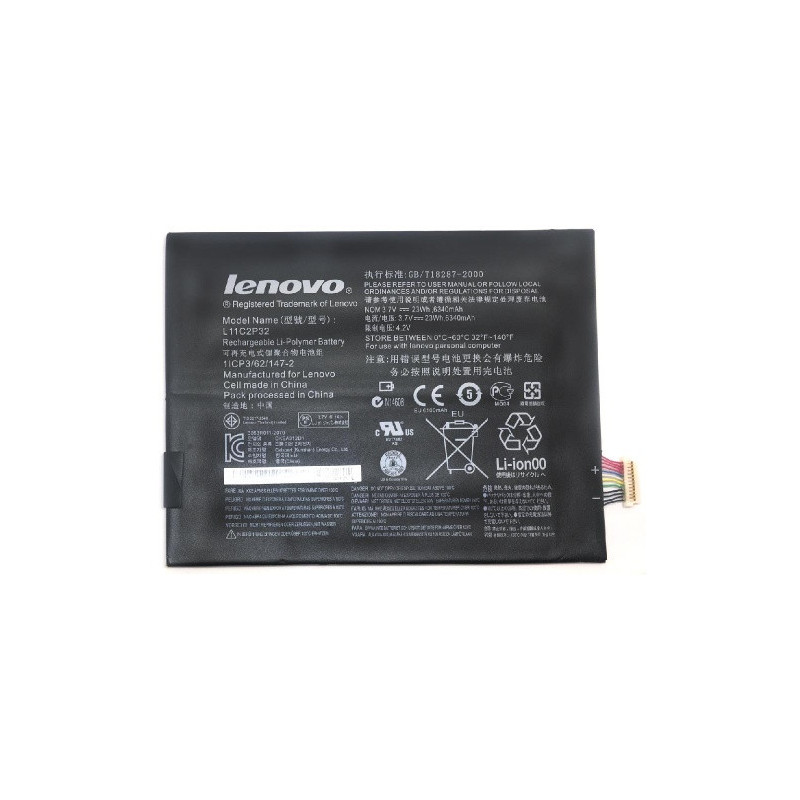 Батарея Lenovo L11C2P32 IdeaTab 10.1 A10-70 A7600 S6000 Tab 2 7.0 A7-10 6340 mAh