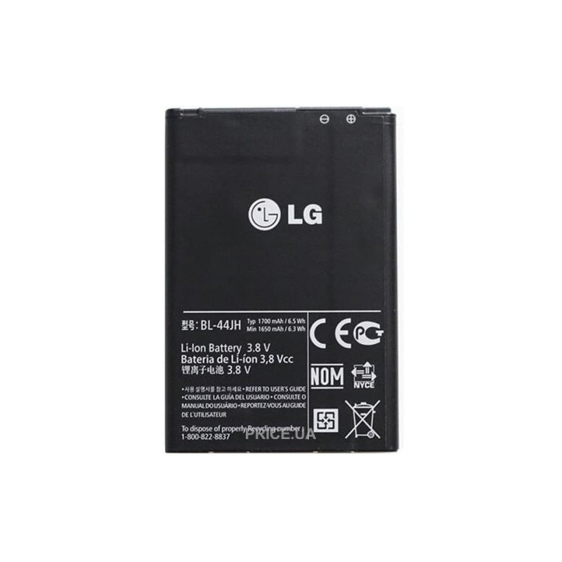 Батарея LG BL-44JH E440 E445 E450 E455 E460 H410 P700 P705 P750 P850 Батарея LG BL-44JH E440 E445 E450 E455 E460 H410 P700 P705 P750 P850