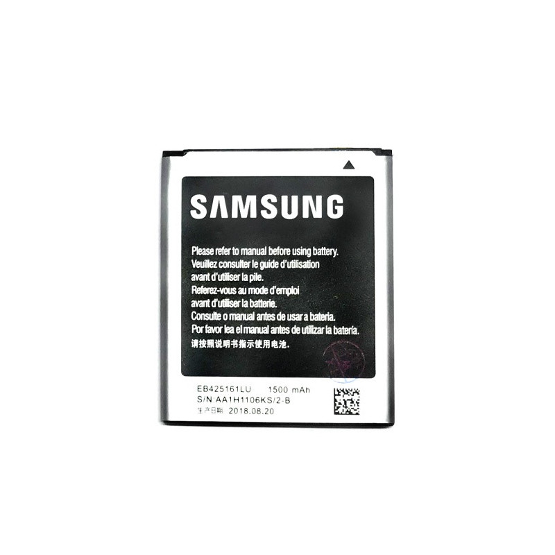 Батарея Samsung EB425161LU B100AE F1M7FLU i8160 i8190 S7560 S7560M S7562 S7568 S7572 S7580 S7582 J106F i739 T599