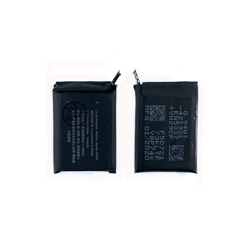 Батарея Apple Watch 1 42 мм A1579 246 mAh OCA Pro