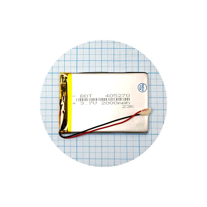 Батарея 71х50х4 мм 2000 mAh 3.7V Батарея 71х50х4 мм 2000 mAh 3.7V