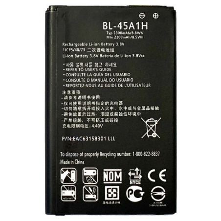 Батарея LG BL-45A1H K10 2016 K430 K420 K10 K410 K425 LGMS428 K428 F670L F670S F670K 2300 mAh