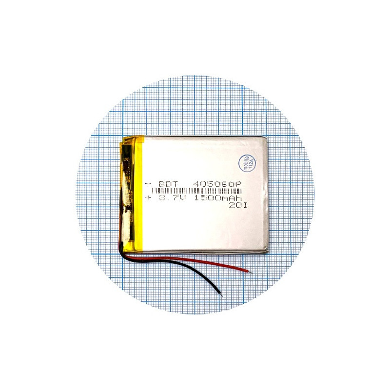 Батарея 57x47x4 мм 1400 mAh 3.7V Батарея 57x47x4 мм 1400 mAh 3.7V