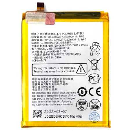 Батарея ZTE Li3931T44P8H806139 Blade V9 V10 V10 Vita A7 2019 A5 2020 A51