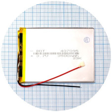 Батарея 95х70х4 мм 3500 mAh 3.7V