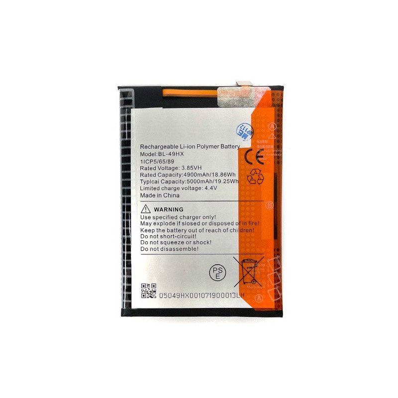 Батарея Infinix BL-49HX Hot 20 5G X666 X666B 5000 mAh