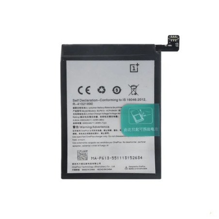 Батарея OnePlus 3 BLP613 AAA A3003 A3000